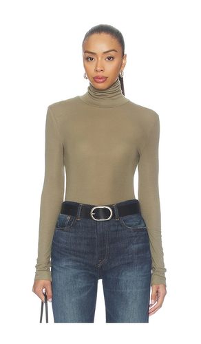 Pascale Turtleneck Top in Sage. - size L (also in M, S, XL, XS) - AGOLDE - Modalova