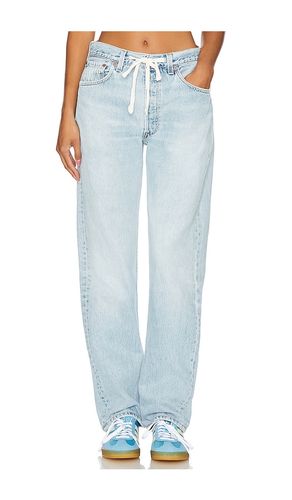Baggy Drawstring Customs Wide Leg Jeans in Denim-. - size 26 (also in 27, 28, 29, 30, 33) - aligrace - Modalova
