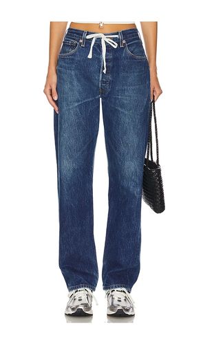 Baggy Drawstring Customs Wide Leg Jeans in Denim-Dark. - size 24 (also in 26, 27, 33) - aligrace - Modalova