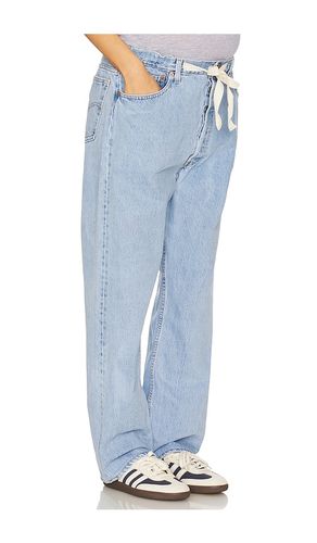 Drawstring Maternity Jeans in Blue. - size M (also in S, XS) - aligrace - Modalova