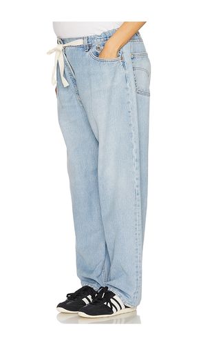Drawstring Maternity Jeans in Blue. - size M (also in S, XS) - aligrace - Modalova