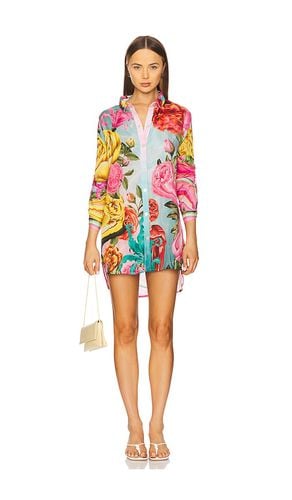 Crystal Mirage Button Up Dress in . Taglia S - Agua Bendita - Modalova