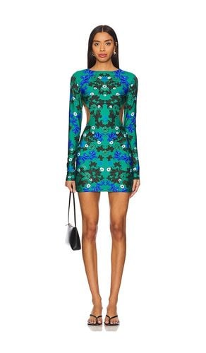 X Revolve Juliana Dashi Mini Dress in Green. - size L (also in M, S, XL, XS) - Agua Bendita - Modalova