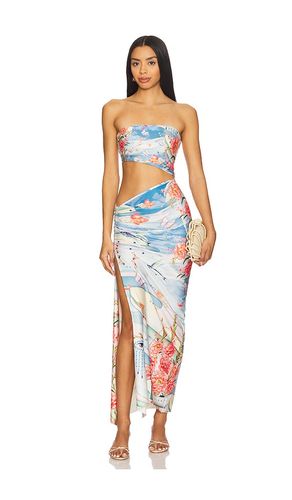 MIDI-KLEID GWEN in . Größe L. Also in S - Agua Bendita - Modalova