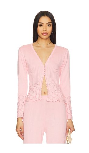X REVOLVE Gia Cardigan in Pink. - size M (also in S, XL, XS) - Agua Bendita - Modalova