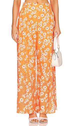 X REVOLVE Mar Wide Leg Pant in Orange. - size L (also in M, S) - Agua Bendita - Modalova