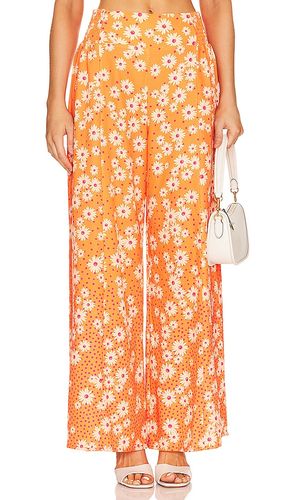 X REVOLVE Mar Wide Leg Pant in Orange. - size L (also in S) - Agua Bendita - Modalova