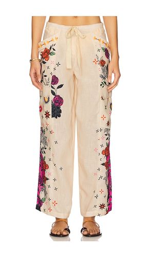 X REVOLVE Alice Pants in Cream. - size L (also in M, S, XL, XS, XXL) - Agua Bendita - Modalova