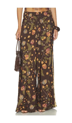 Janis Pants in Brown. - size L (also in M, S) - Agua Bendita - Modalova