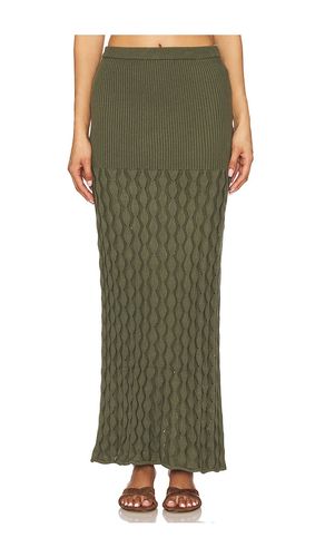 Falda maxi en color talla L en - Sage. Talla L (también en M, S, XL) - Agua Bendita - Modalova