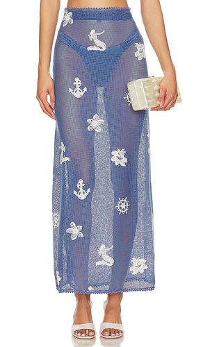 Cyprus Skirt in Blue. - size L (also in M, S) - Agua Bendita - Modalova