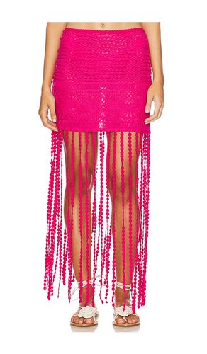 X Revolve Ster Skirt in Fuchsia. - size S (also in M, XS) - Agua Bendita - Modalova