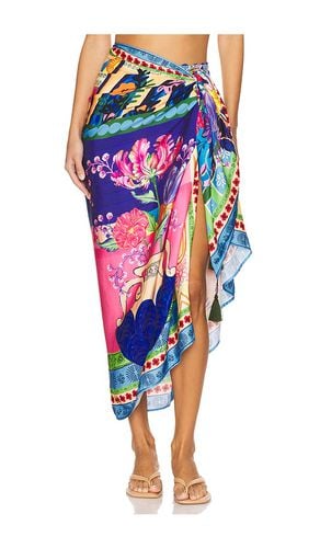 Marine Vessel Skirt in Royal - Agua Bendita - Modalova