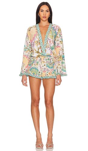 X Revolve Larissa Romper in Blue,Blush. - size L (also in M) - Agua Bendita - Modalova