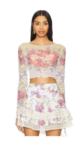 X REVOLVE Nelly Crop Top in Lemon. - size M (also in XL) - Agua Bendita - Modalova