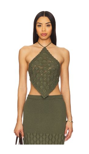 X REVOLVE Flower Top in . Size L. Also in M - Agua Bendita - Modalova