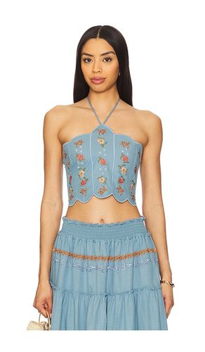 X REVOLVE Serenity Crop Top in . - size M (also in S, XL) - Agua Bendita - Modalova
