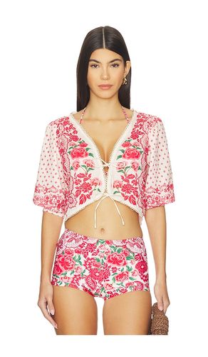 X REVOLVE Salem Top in Rose. - size M (also in S) - Agua Bendita - Modalova