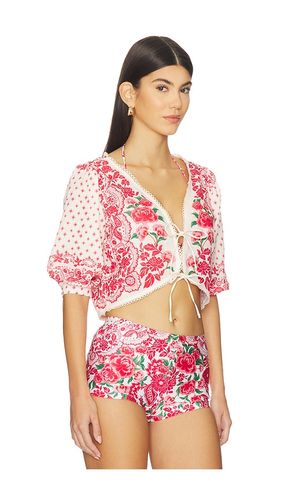 X REVOLVE Salem Top in Rose. - size M (also in S) - Agua Bendita - Modalova