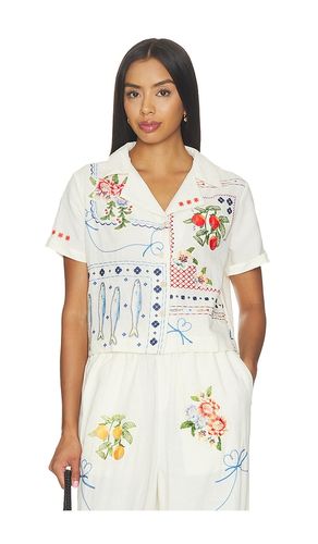 Vittoria Basket Top in . Size L. Also in M, S - Agua Bendita - Modalova