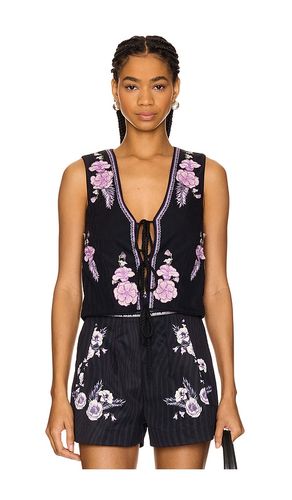 X REVOLVE Claudette Vest in Black. - size L (also in M, S, XL) - Agua Bendita - Modalova