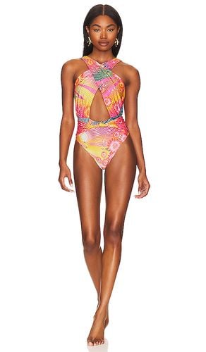 X REVOLVE Faye One Piece in Pink. - size M (also in S) - Agua Bendita - Modalova