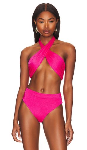 X REVOLVE Nola Bikini Top in Fuchsia. - size L (also in M) - Agua Bendita - Modalova