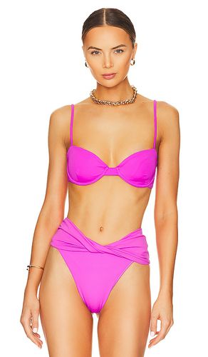 X REVOLVE Irene Bikini Top in Fuchsia. - size L (also in S) - Agua Bendita - Modalova