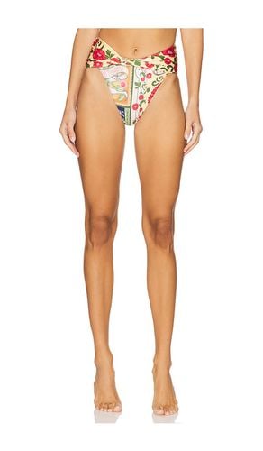 Lily Harvest Bikini Bottom in Red. - size L (also in M, S) - Agua Bendita - Modalova