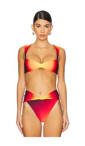 X REVOLVE Malory Bikini Top in Red. - size M (also in S, XL, XS) - Agua Bendita - Modalova