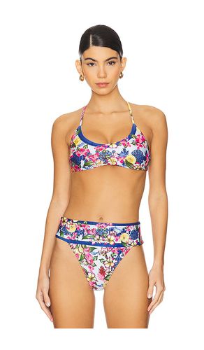 Lilou Ventura Bikini Top in Blue. - size L (also in M, S) - Agua Bendita - Modalova