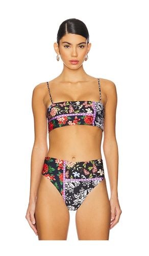 X REVOLVE Brietta Reversible Bikini Top in Black. - size L (also in M, S, XS) - Agua Bendita - Modalova