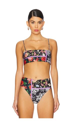 X REVOLVE Brietta Reversible Bikini Top in Black. - size M (also in S, XS) - Agua Bendita - Modalova
