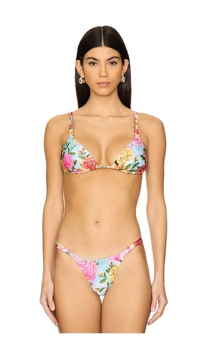 Sunny Mirage Bikini Top in Baby Blue. - size L (also in M) - Agua Bendita - Modalova