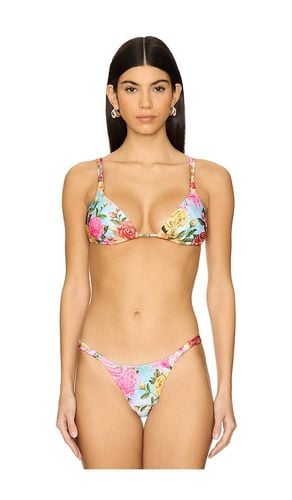 Sunny Mirage Bikini Top in Baby Blue. - size M (also in S) - Agua Bendita - Modalova