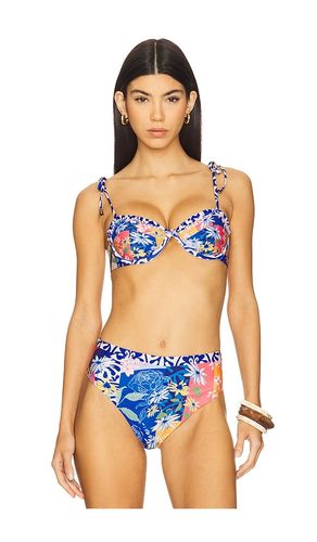 X REVOLVE Madelyn Bikini Top in Royal. - size L (also in M, S, XS) - Agua Bendita - Modalova