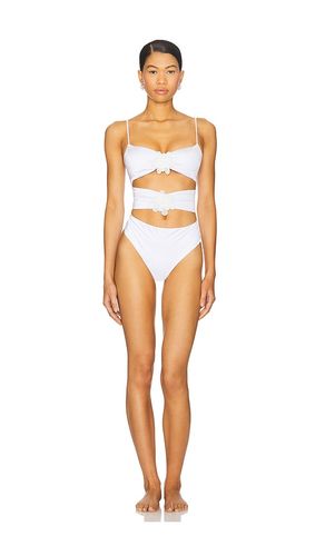X REVOLVE Skylar One Piece in White. - size L (also in M, S, XL) - Agua Bendita - Modalova
