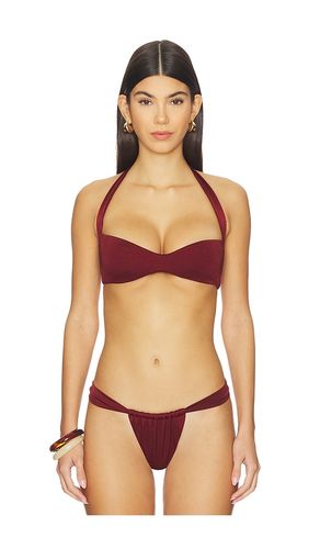 X REVOLVE Malory Bikini Top in Brown. - size L (also in M, S) - Agua Bendita - Modalova