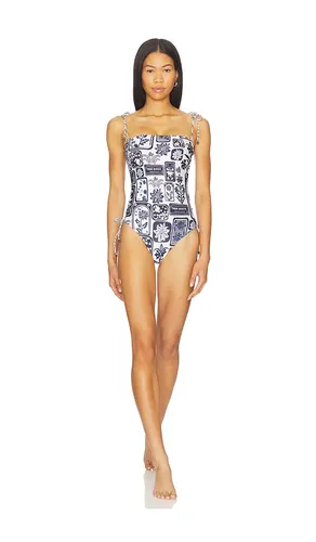 Posh Batik One Piece in Blue. - size M (also in S) - Agua Bendita - Modalova