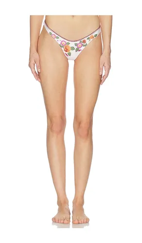 X REVOLVE Avy Bikini Bottom in Ivory. - size L (also in M, S) - Agua Bendita - Modalova
