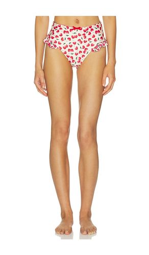 Florencia Cherish Bikini Bottom in Red. - size S (also in L, XL, M) - Agua Bendita - Modalova