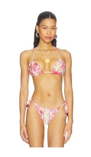 X REVOLVE Lolita Ruche Triangle Top in Multi. - size S (also in M, L) - Agua Bendita - Modalova