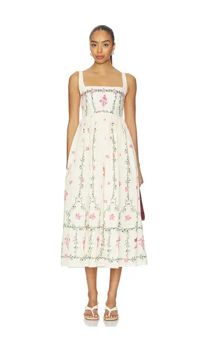 MIDI-KLEID BRBARA in . Größe L. Also in M, S, XS - Agua by Agua Bendita - Modalova