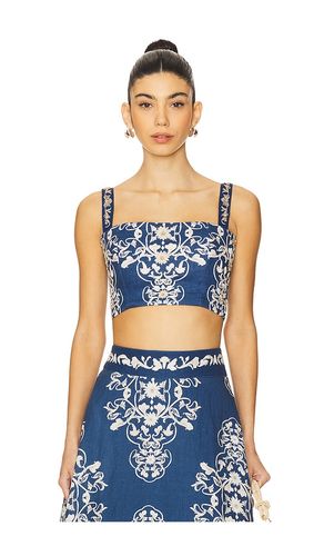 Cacao Top in Blue. - size M (also in XS) - Agua by Agua Bendita - Modalova