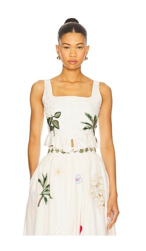Eslabon Wild Top in Green,Beige. - size L (also in S, XL, XS) - Agua by Agua Bendita - Modalova