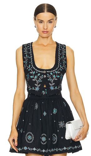 Esmeralda Relicario Top in Black. - size XL (also in L) - Agua by Agua Bendita - Modalova