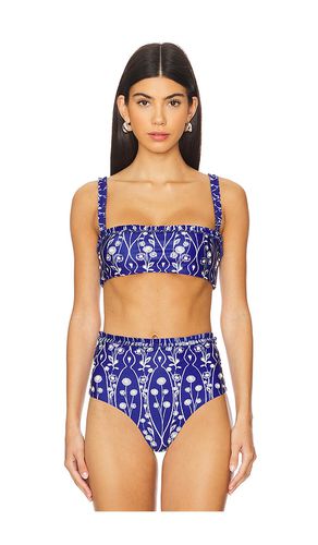 Olmo Bikini Top in Blue. - size L (also in M, S, XS) - Agua by Agua Bendita - Modalova