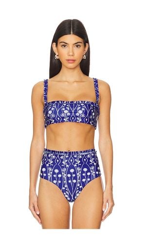 Olmo Bikini Top in Blue. - size M (also in S) - Agua by Agua Bendita - Modalova