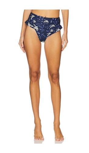 Jengibre Cafe Bikini Bottom in Blue. - size L (also in S, XS) - Agua by Agua Bendita - Modalova