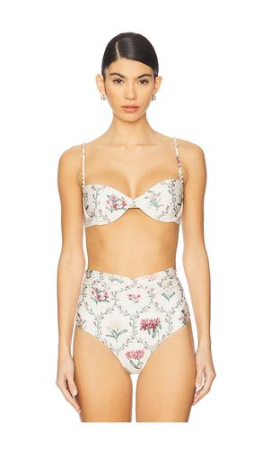 Magdalena Bikini Top in Cream. - size M (also in XS) - Agua by Agua Bendita - Modalova